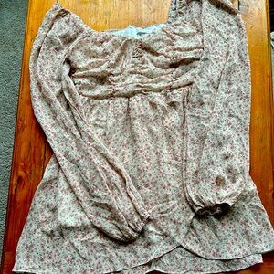 Altar’d State Pink Flower Dress Size Medium